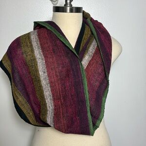 100% Silk Handmade Scarf Lambas by Soatanana OS